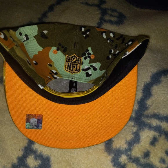 NFL  NEW ERA VINTAGE CAP COLLECTION NFL ADJUSTABLE SNAPBACK  PRE-OWNED  GOOD - Picture 4 of 6